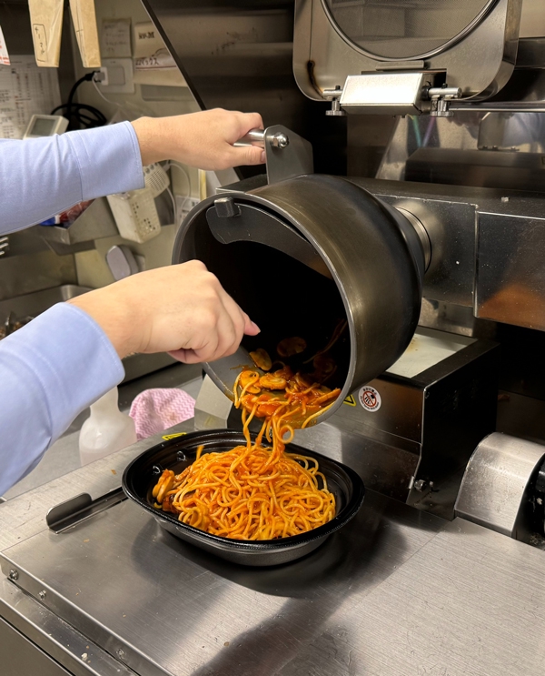 Pasta Robo Super パスタロボスーパー ステンレス製調理器具　5L 人の調理より食感が向上する。ローソン、調理ロボットでパスタ提供