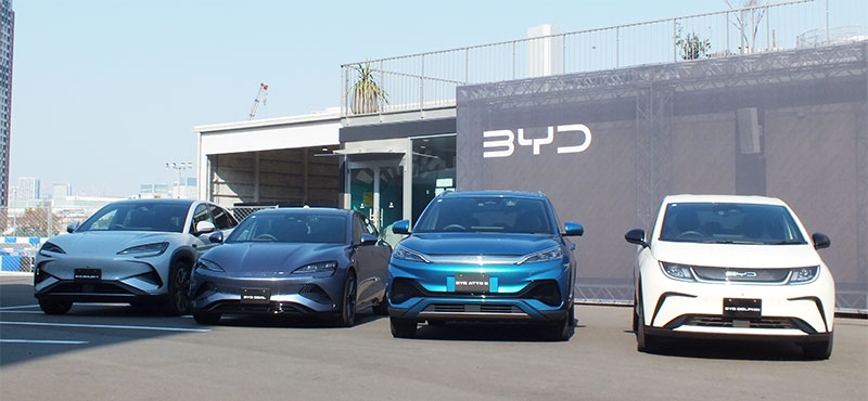 テスラ・BYD…海外メーカーがEVシフトで日本市場を席巻している