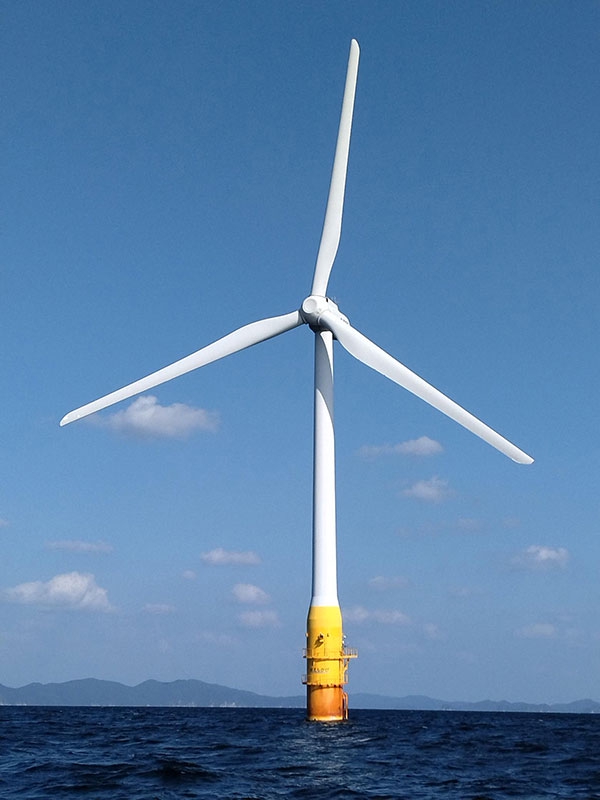 浮体式洋上風力」低コストで大量急速施工実現へ、技術組合設立｜ニュー