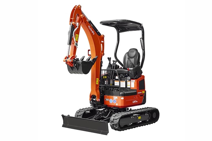 国内市場向けミニバックホー、クボタがオレンジ色に統一する理由