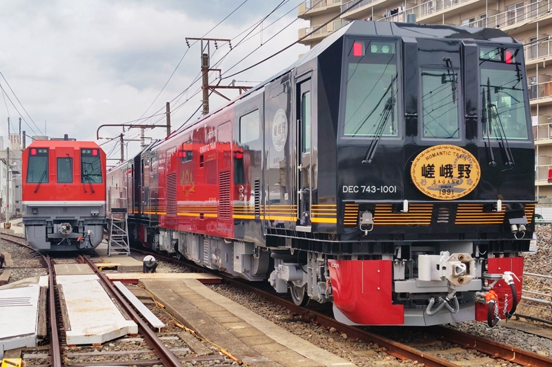 JR西日本と嵯峨野観光鉄道が公開、新型「電気式気動車」の性能｜ニュー