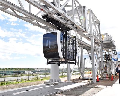 コストは鉄道の10分の1…福島・南相馬に試験線、自走式ロープウエーの強み