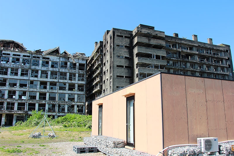 56年ぶり建物新設の「軍艦島」、清水建設が始めた保全研究の全容