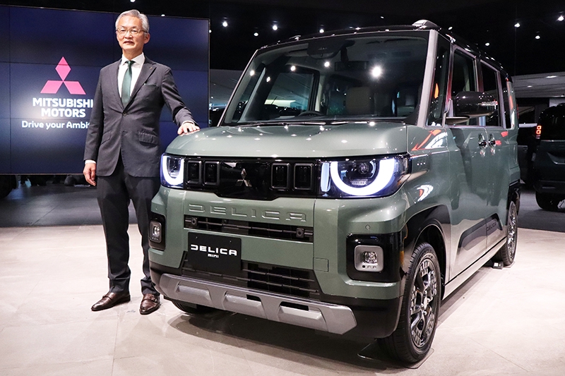 三菱自動車、軽「デリカミニ」刷新…「既成概念を破壊する車両だ