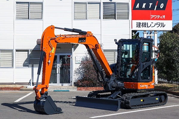 アクティオがレンタル開始、日立建機「ゼロエミ対応ショベル」の機能