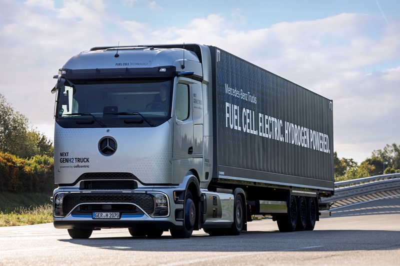 Một trường hợp thử nghiệm cho việc áp dụng rộng rãi "hydro lỏng": Daimler thương mại hóa các xe tải cỡ lớn sử dụng pin nhiên liệu.