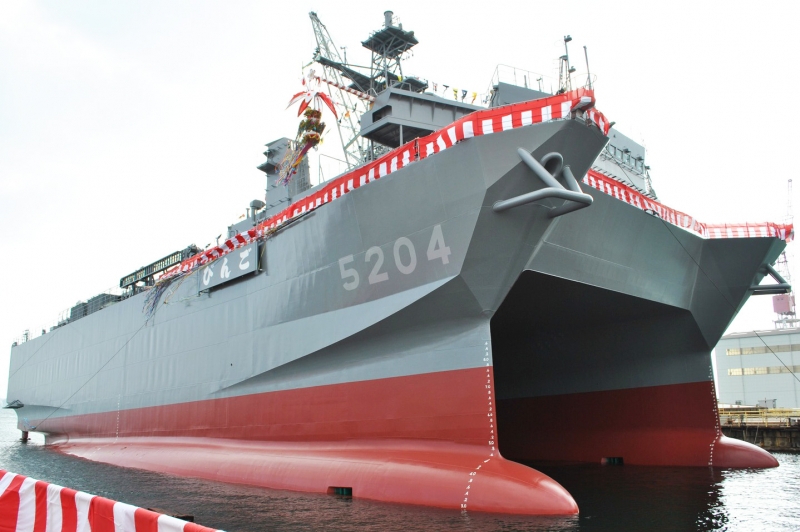 防衛省向け建造…三菱重工グループ初の音響測定艦「びんご」の仕様