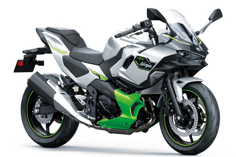 EVと内燃機関の良いところ取り…2輪車｢ニンジャ7ハイブリッド｣､カワサキ
