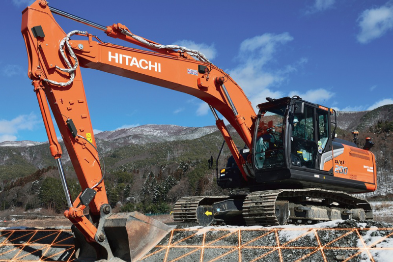 ☆非売品 建機カタログ☆日立建機 HITACHI ICT油圧ショベル