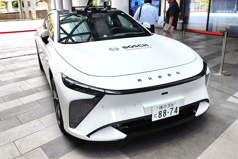 ほぼ見た目は新車❗️チョイ乗りに最適な1台です 中国スタートアップと連携…ボッシュ、“運転支援”を横浜で公道実証する