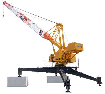 新エンジン搭載…加藤製作所、110トン吊りクレーン投入｜ニュースイッチ