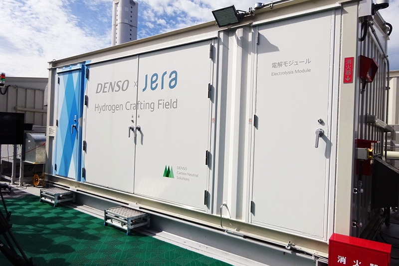 水素出力は1時間当たり47N㎥…JERAが国内初、火力発電所でSOEC実証
