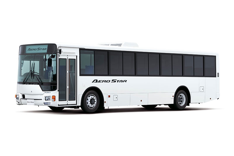 サイバー対策導入…三菱ふそうが投入、新型バス2車種の性能｜ニュー