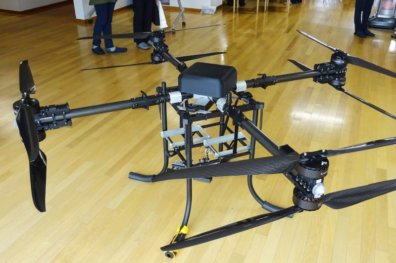 最大積載重量80kg…ODCが投入、ドローンの性能｜ニュースイッチ by 日刊