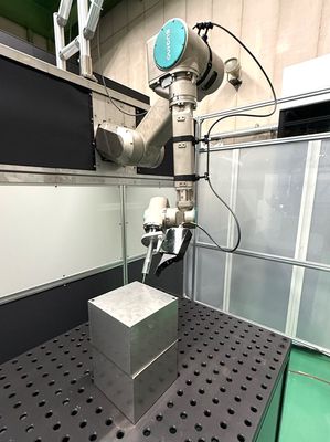 高精度な溶接実現…スギノマシン、自社ロボットで自動化