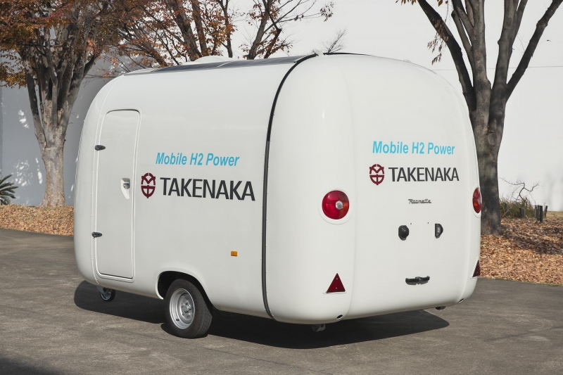 移動式の水素発電装置…竹中工務店など、早期実用化へ｜ニュースイッチ