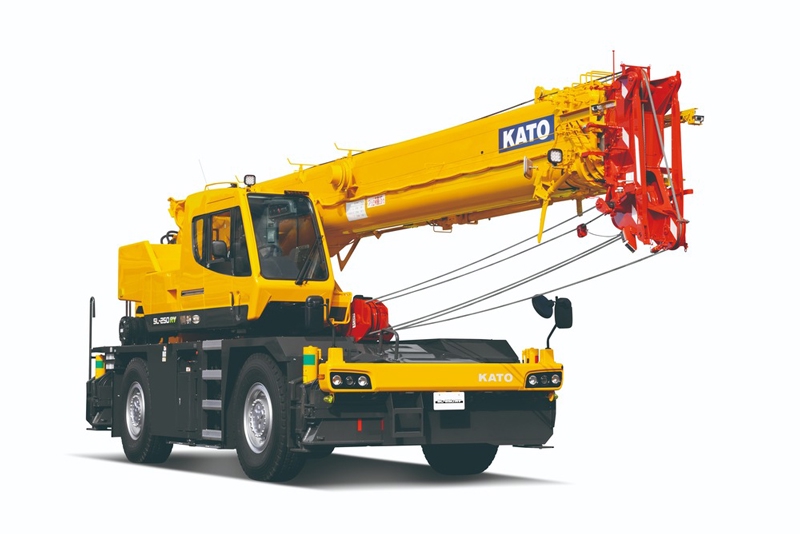 アクセル操作が要らない…加藤製作所が投入、次世代クレーンの性能