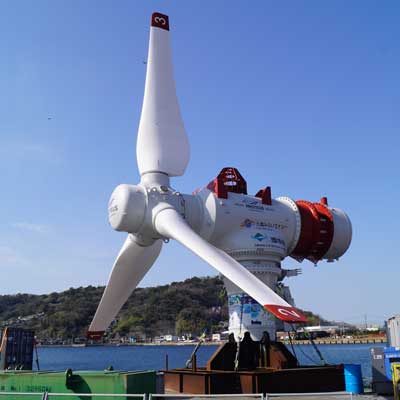 1000kW級発電機で電力系統につなぐ…九電みらい、「潮流発電」で国内初