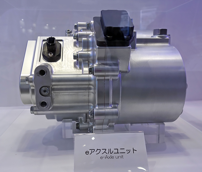 ダイハツなどに技術提案へ、磁石レスモーター搭載「イーアクスル」の特徴