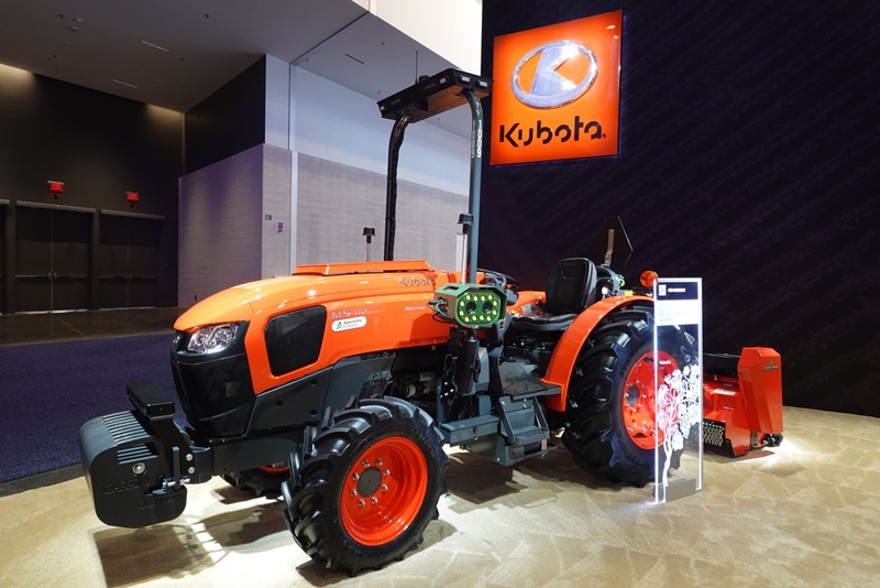 自動運転システム搭載…クボタがCES出展、新型トラクターの機能｜ニュー
