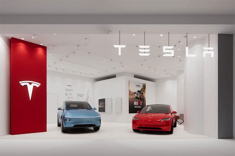 セダン「モデル3」・SUV「モデルY」気軽に体験…テスラ、日本の販売網