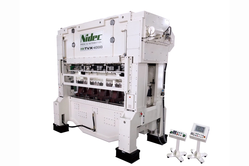 加圧能力・金型取り付け面積が最大…ニデックドライブテクノ、モーター