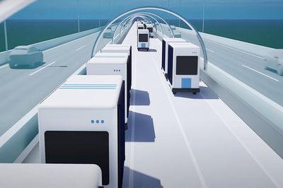 「東海道新幹線や東名高速に匹敵するインフラ」…高速道空きスペースに自動運転道路