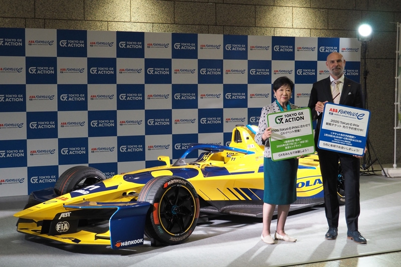 フォーミュラE」レース車、都庁に展示する狙い｜ニュースイッチ by