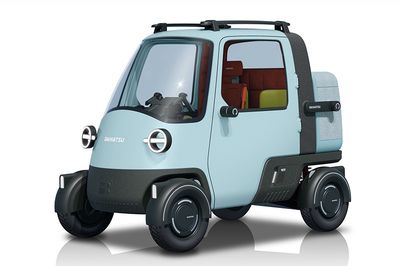 発明の原點基點に…ダイハツ、小型商用車「ミゼット」の新コンセプトカー