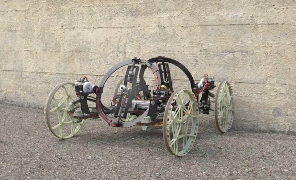 垂直な壁の上を自由に走り回る4輪車ロボット ディズニー研究部門が開発 ニュースイッチ By 日刊工業新聞社